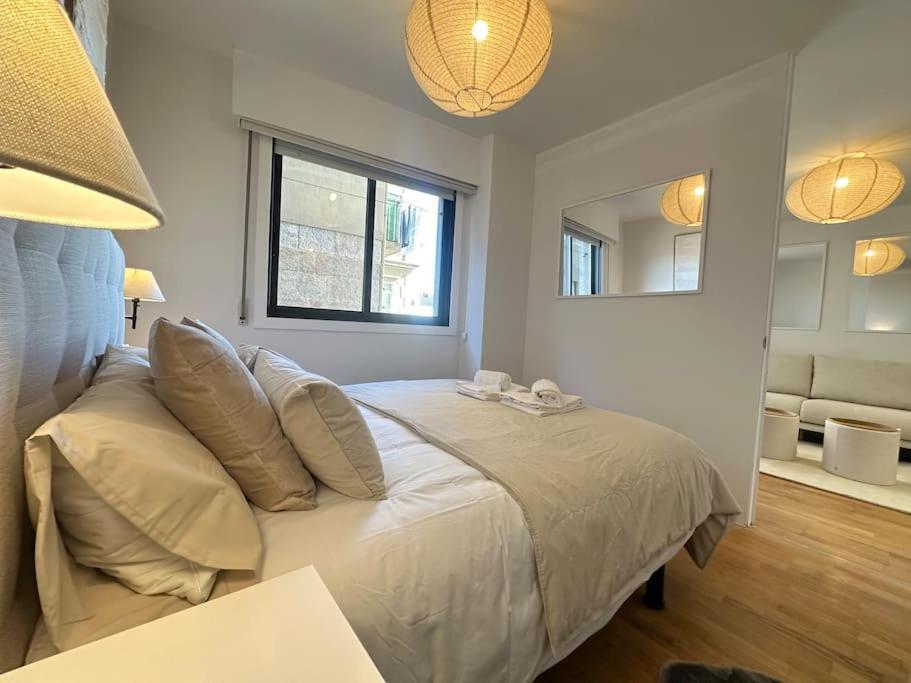Centrico Apartamento Nuevo Vigo, Vistas Al Mar Esterno foto