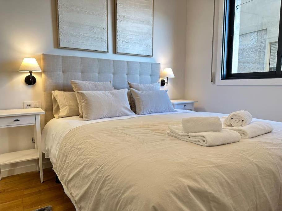 Centrico Apartamento Nuevo Vigo, Vistas Al Mar Esterno foto
